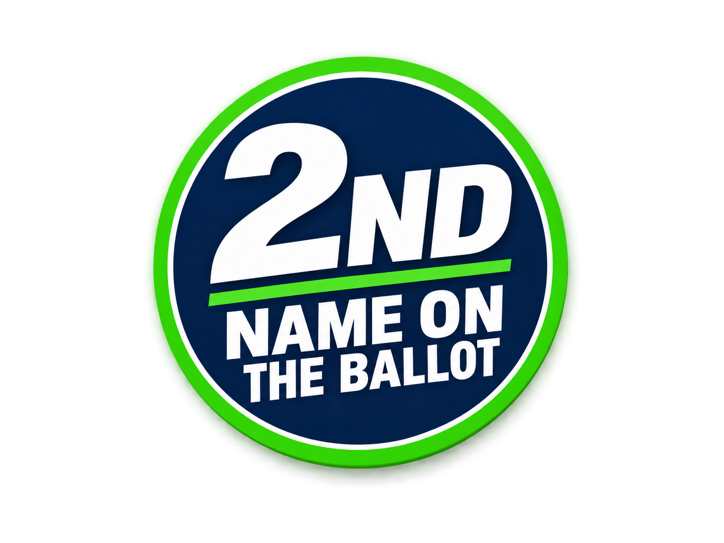 2nd name on the ballot