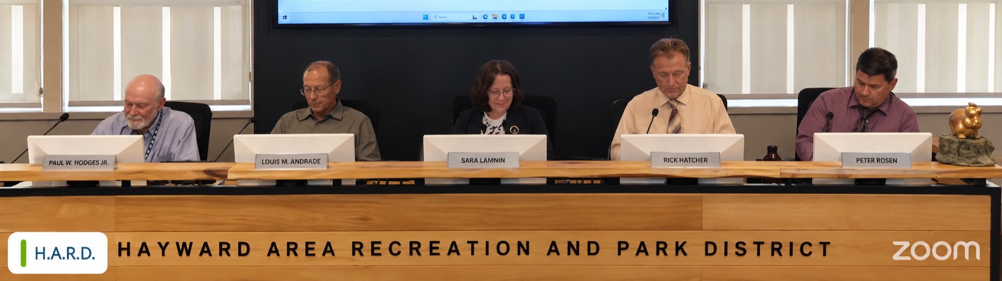 H.A.R.D. Board of Directors at the September 8, 2026 Board meeting