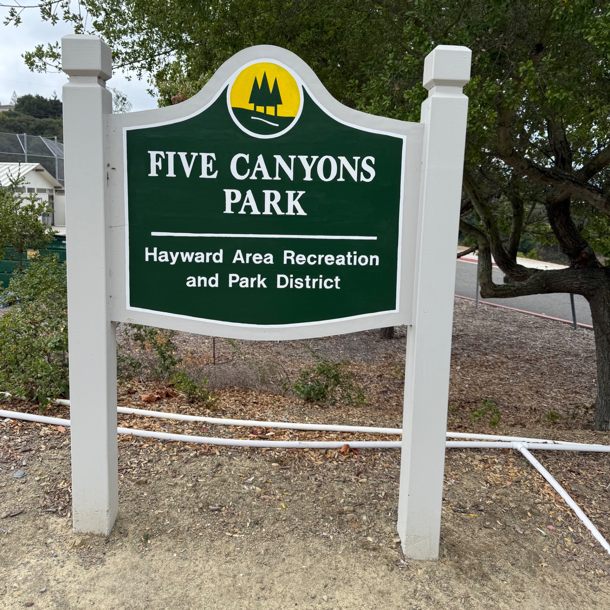 Five Canyons Park entrance sign